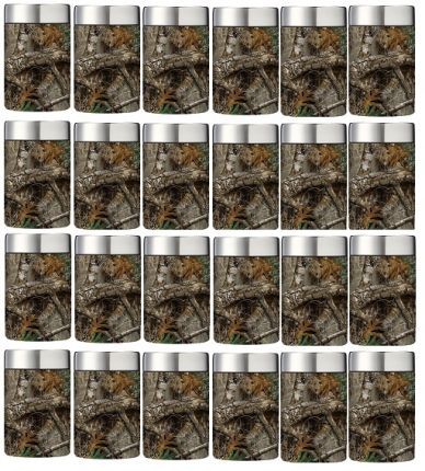 24 PACK - 12OZ CAN STAINLESS STEEL (REALTREE CAMO)